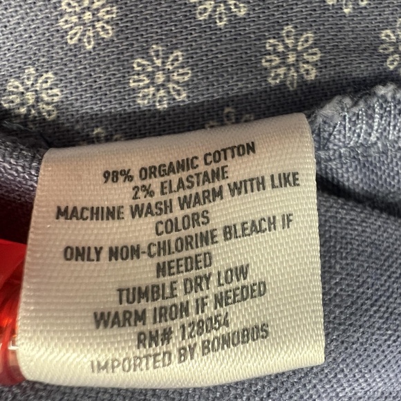 Bonobos Pants Mens 31x32 Blue Athletic Fit Stretch Organic Cotton Chino Washed - Picture 8 of 9